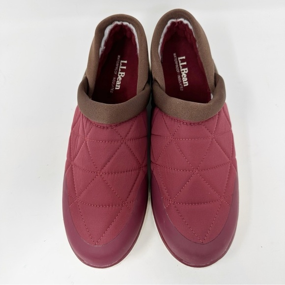 LL Bean Ultralight PrimaLoft Waterproof Winter Slippers main image 4